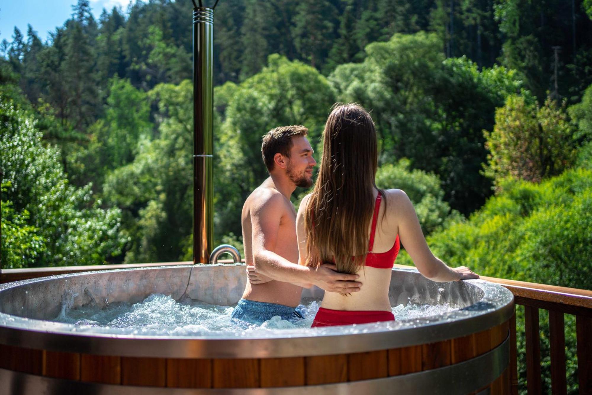 Sovia Wellness Chata S Jacuzzi Kadou A Saunou, Cingov Smižany Exterior foto